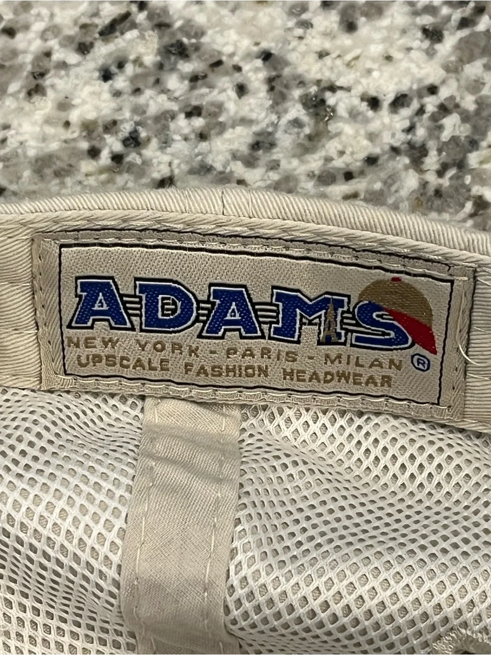 Adams Baseball Cap Hat Team 12 A&M Aggies Cotton Adjustable Strap Cream / Maroon